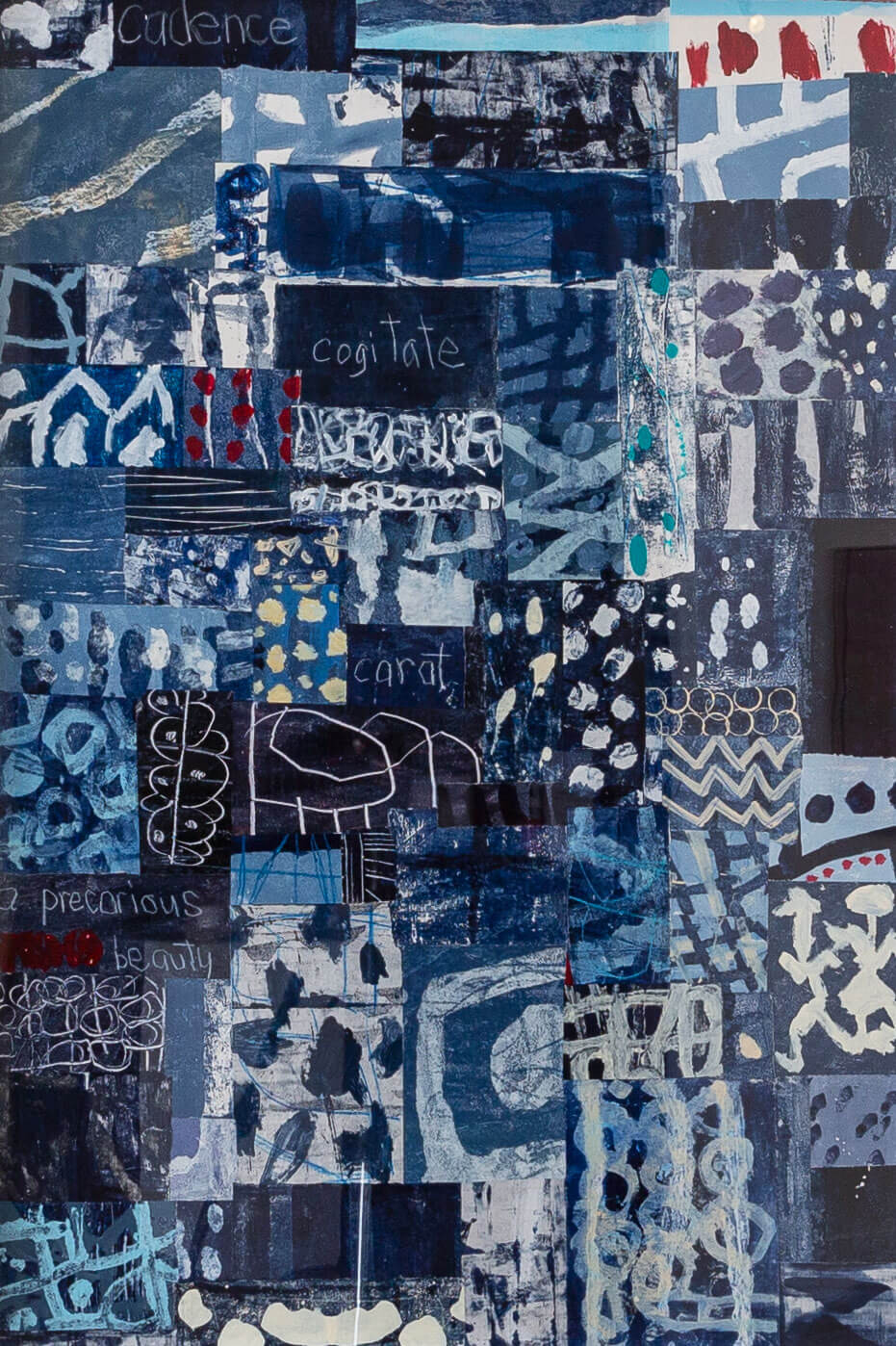 'Chorus' Singing Indigo Triptych