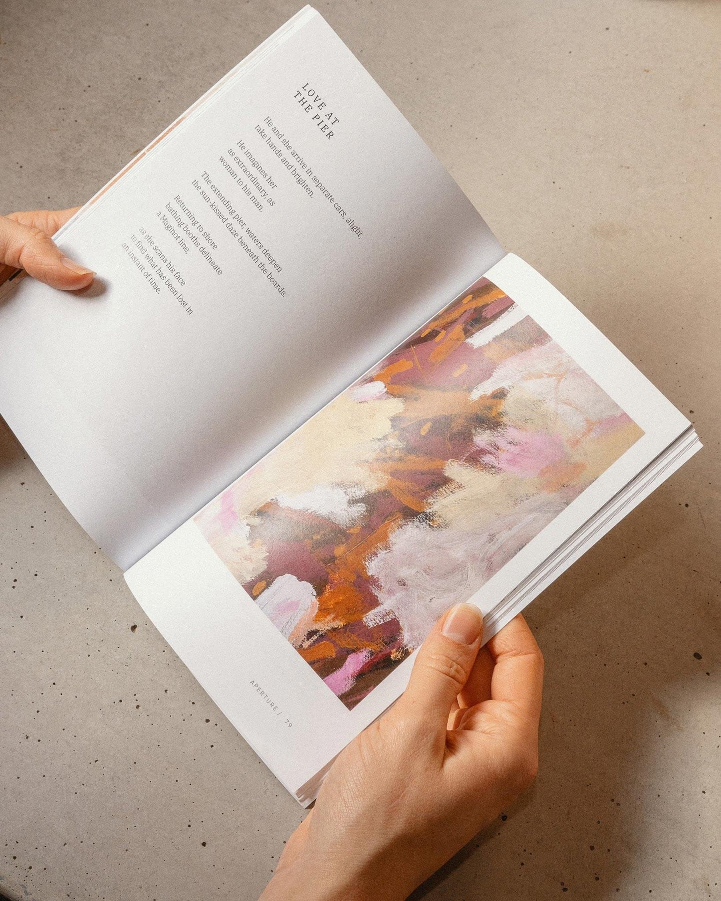 Aperture Poetry & Art Book